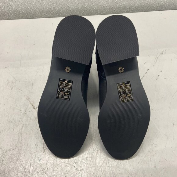 NEW WHITE HOUSE BLACK MARKETNapa Buckle Short Booties – Women’s Size 9 – Black - Picture 8 of 8